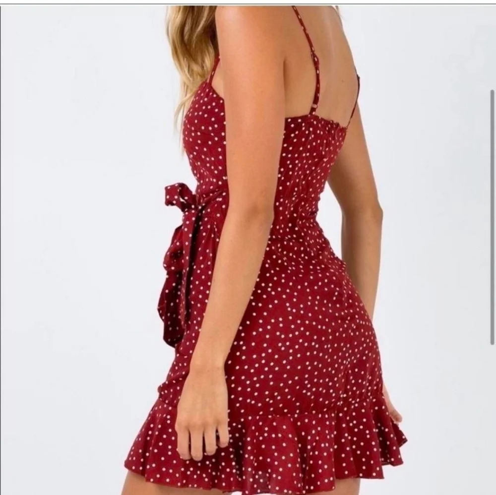 Princess Polly polka dot mini dress Size 2